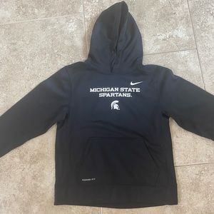 COPY - Nike Michigan State Spartans YL hoodie Therma Fit